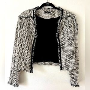 MNG Suit Tweed Blazer